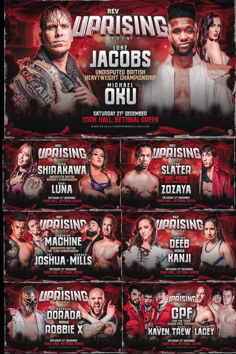 RevPro Uprising 2024 poster