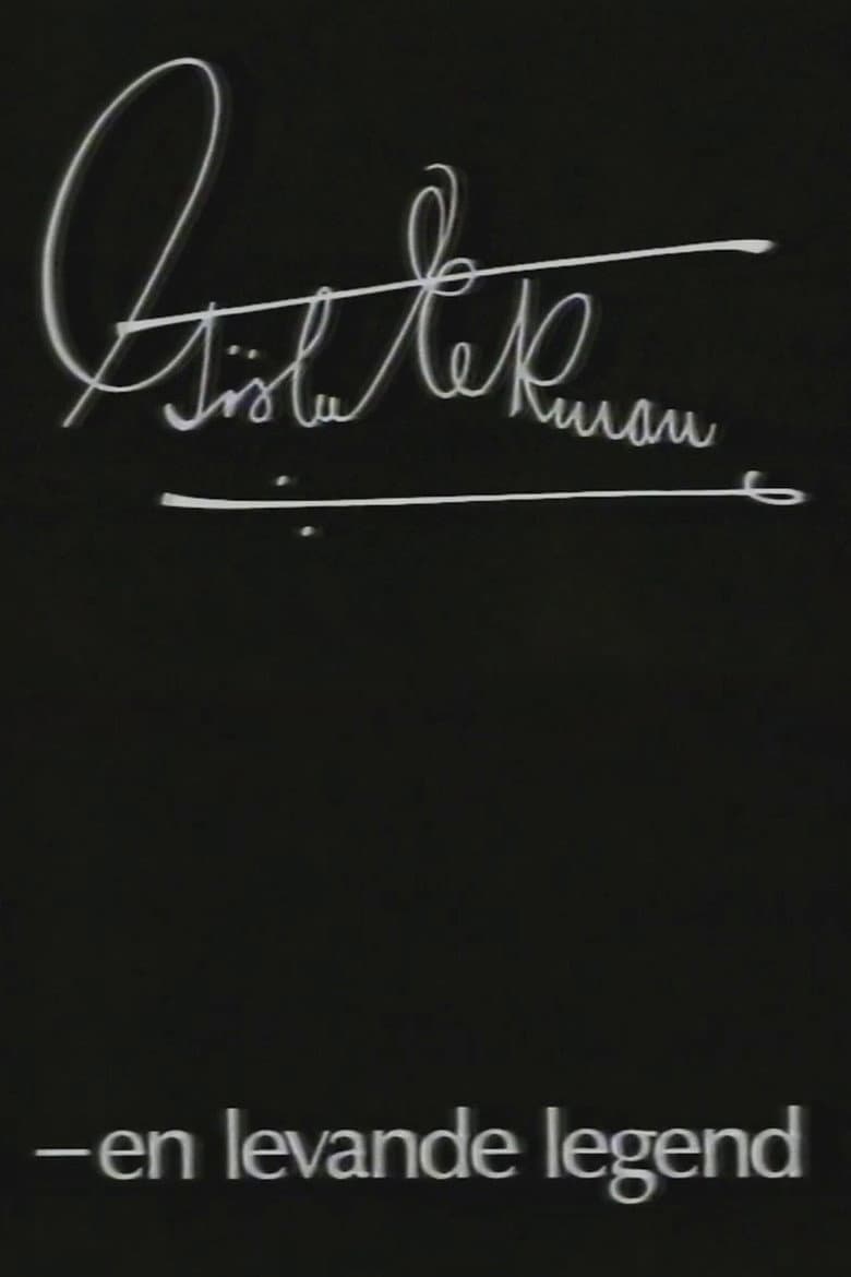 Gösta Ekman - En levande legend poster