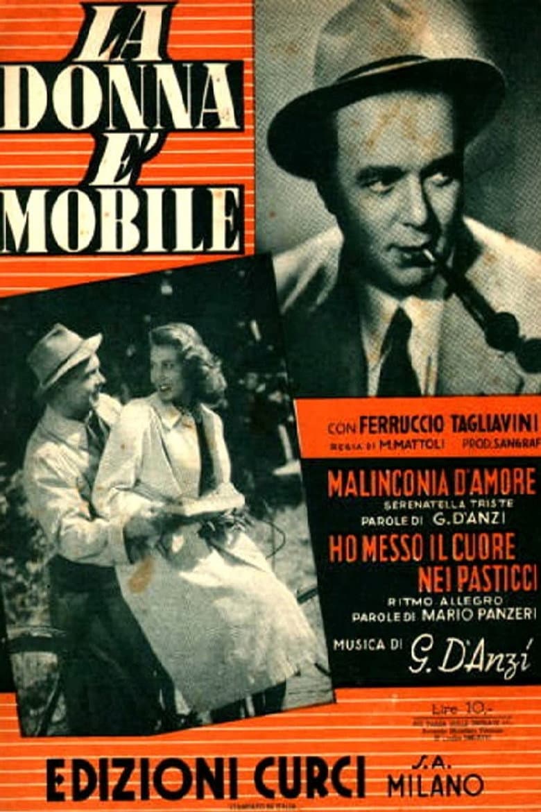 La donna è mobile poster