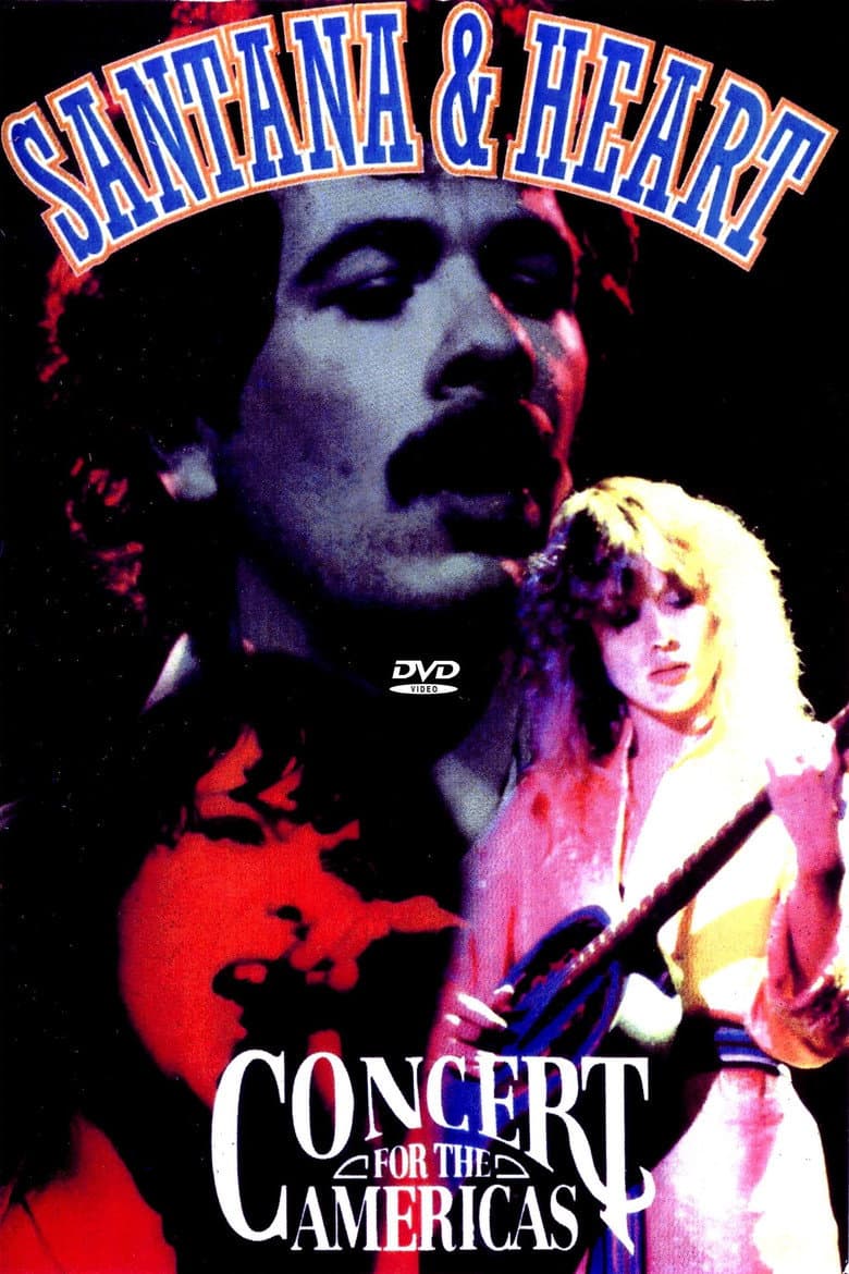 Heart & Santana - Concert for the Americas poster