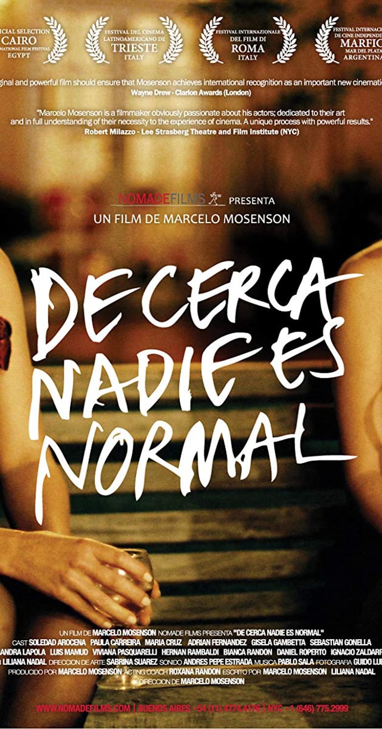 De cerca nadie es normal poster