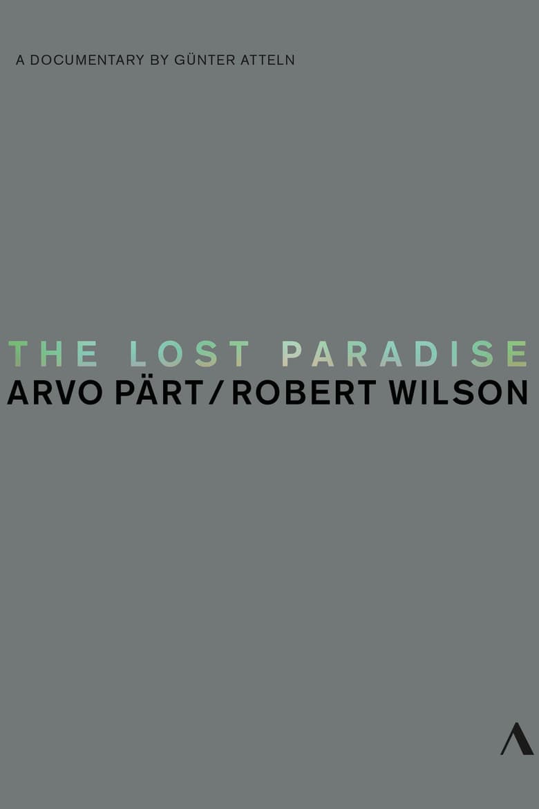 The Lost Paradise poster