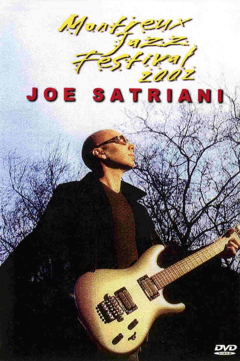 Joe Satriani - Live at Montreux Blues Fest 1988 poster
