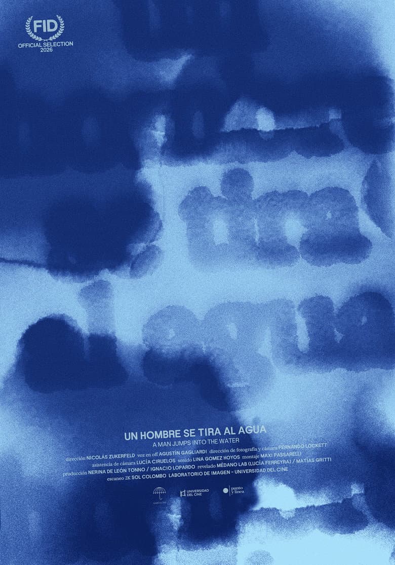 A Man Jumps into the Water poster