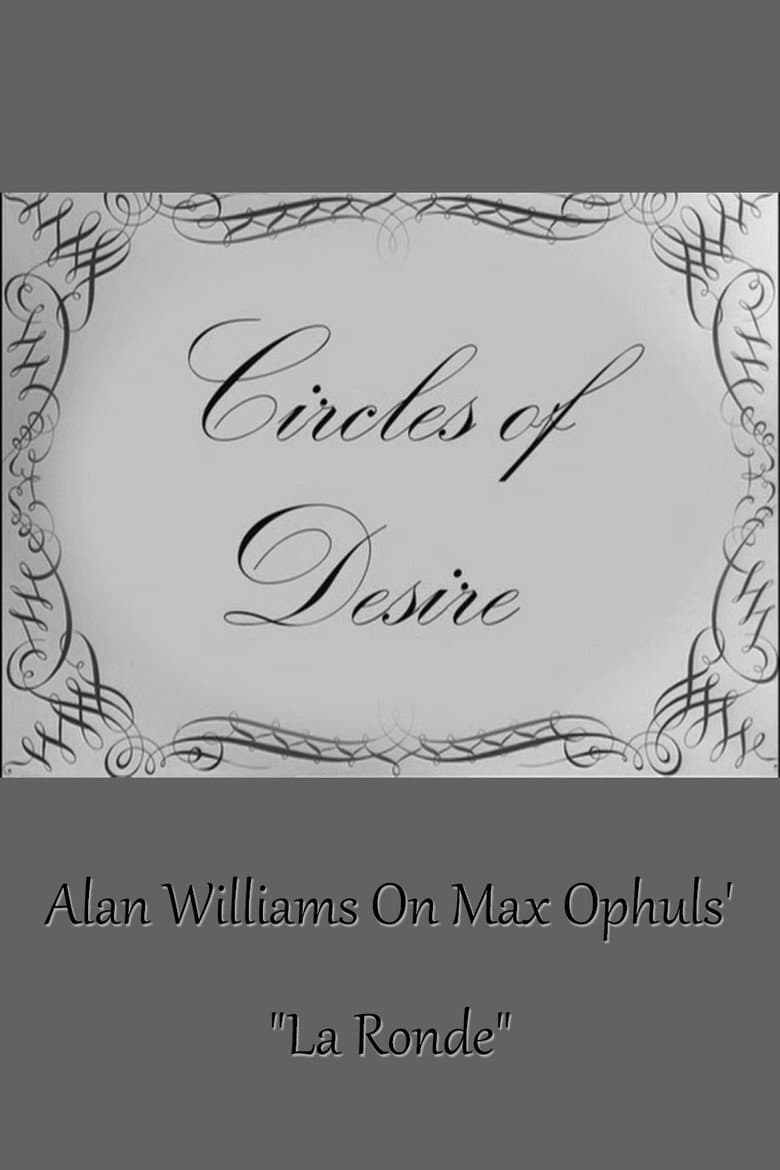 Circles of Desire: Alan Williams on Max Ophuls' "La Ronde" poster