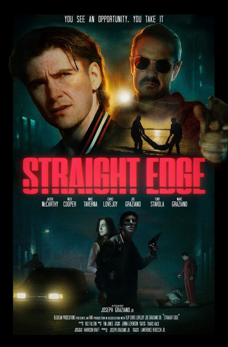STRAIGHT EDGE poster