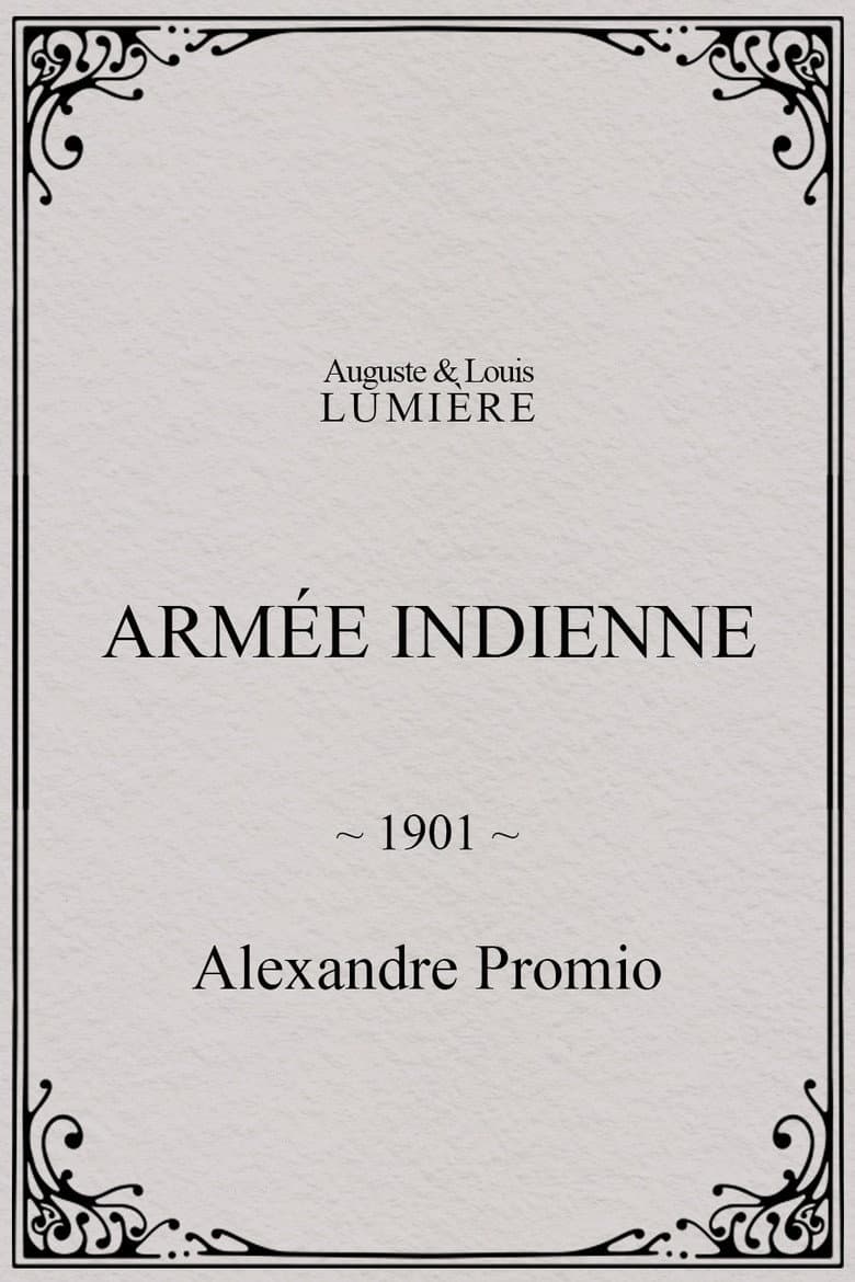 Armée indienne poster