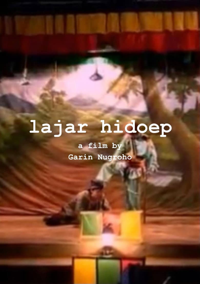 Lajar hidoep poster