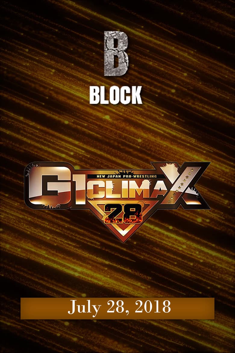 NJPW G1 Climax 28: Day 10 poster