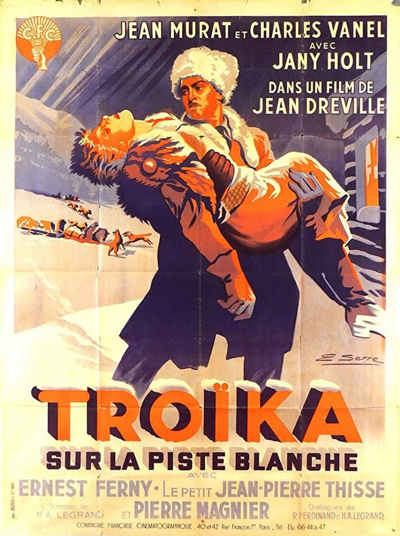 Troïka sur la piste blanche poster