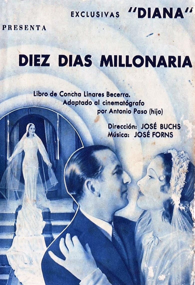 Diez días millonaria poster
