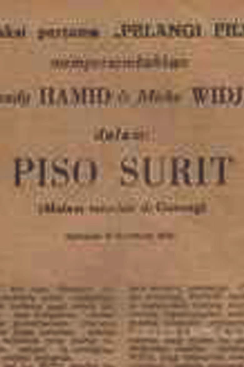 Piso Surit poster