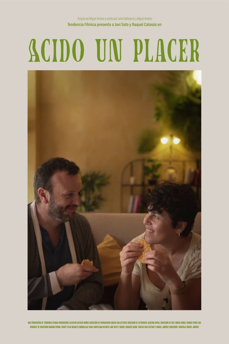 Ácido un placer poster