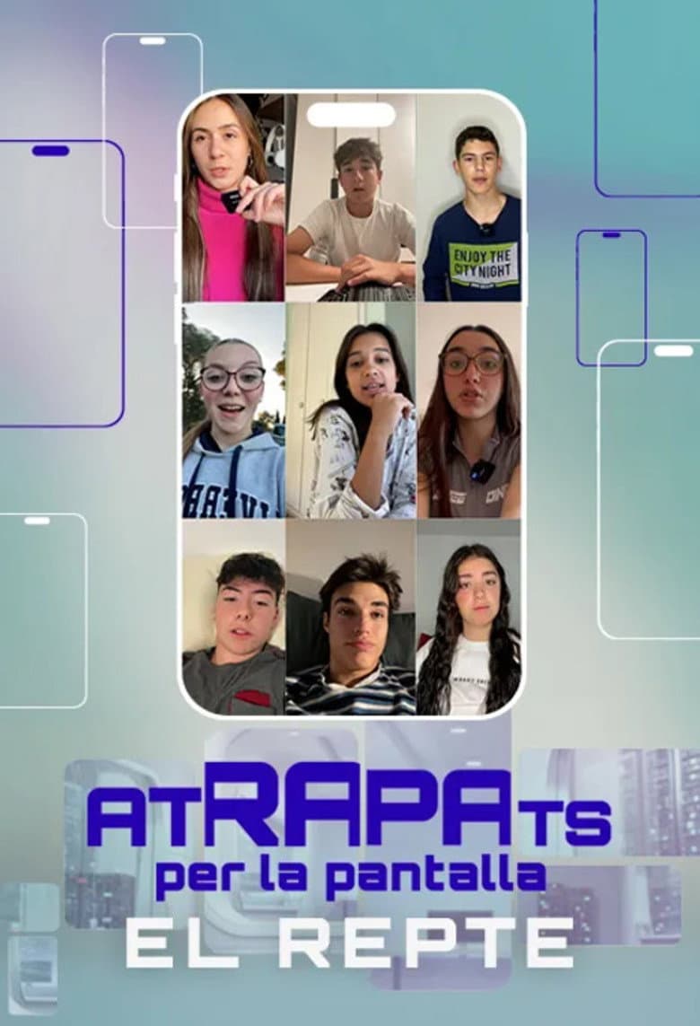 Atrapats per la pantalla: el repte poster