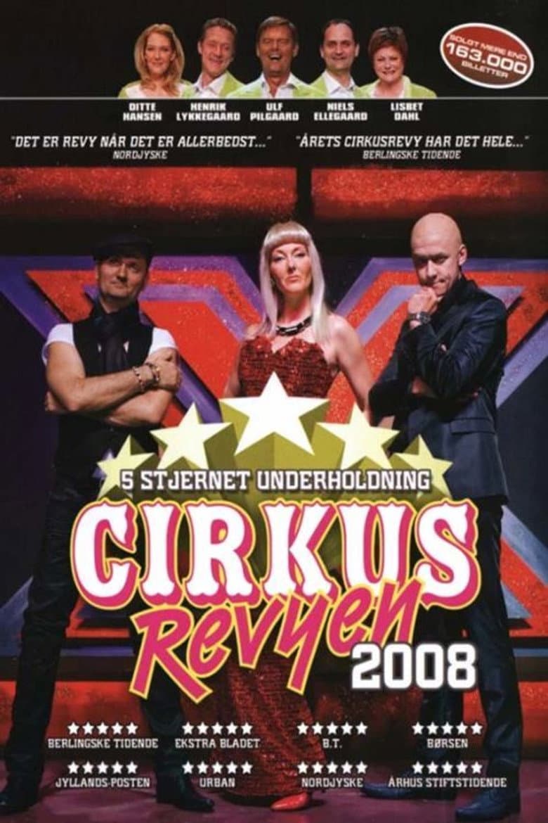 Cirkusrevyen 2008 poster