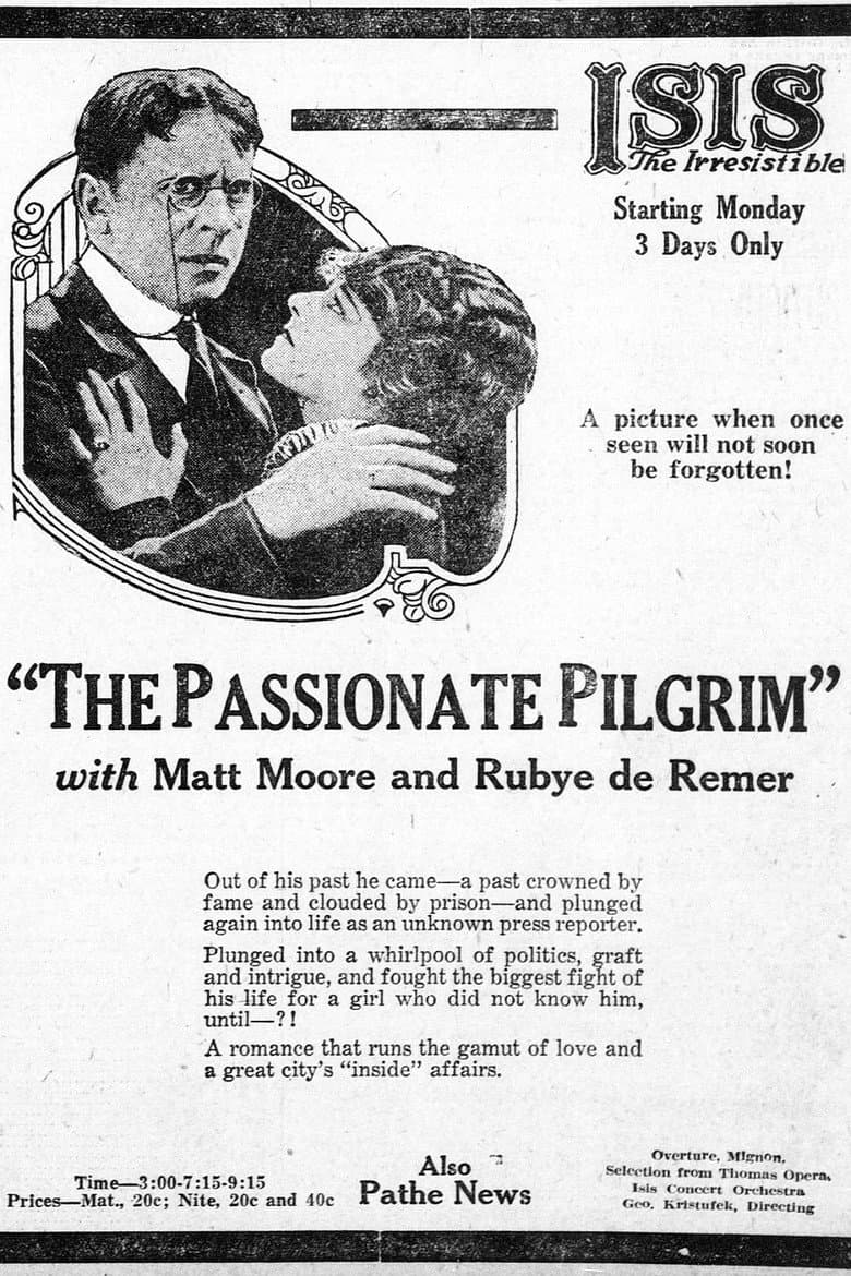 The Passionate Pilgrim poster