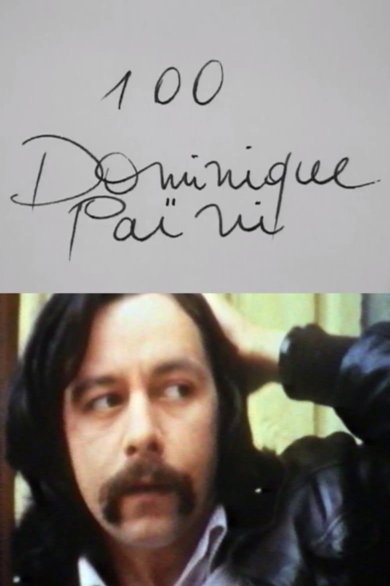 Cinématon n°100 : Dominique Païni poster