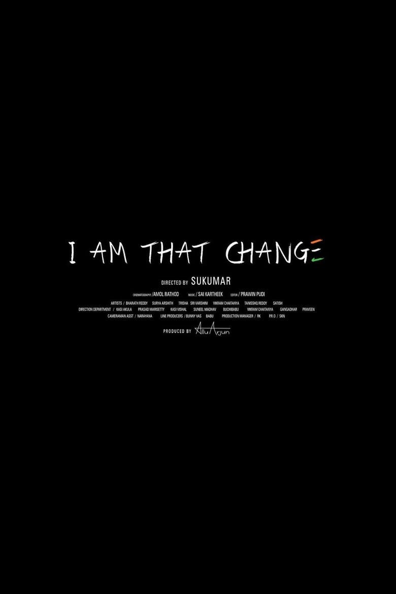 I Am That Change poster