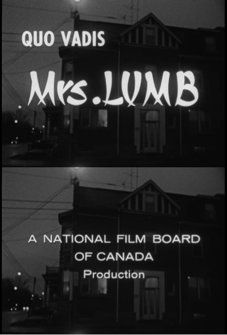 Quo Vadis, Mrs. Lumb? poster