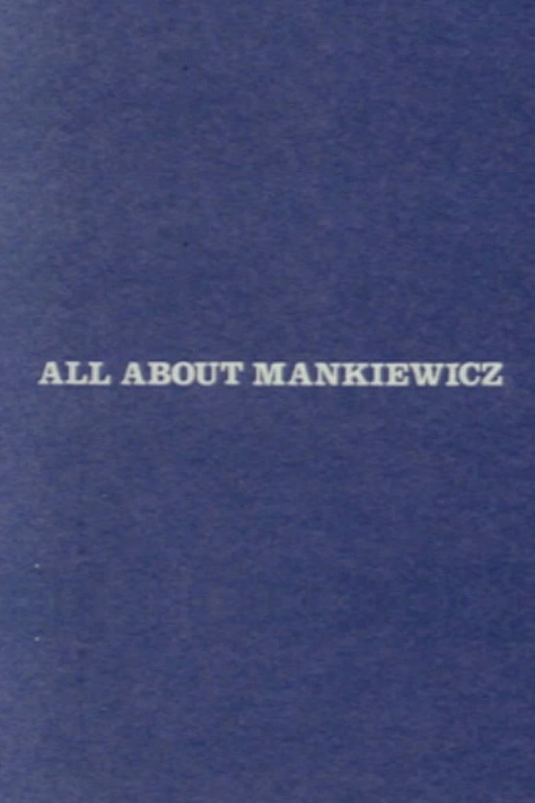 All About Mankiewicz poster