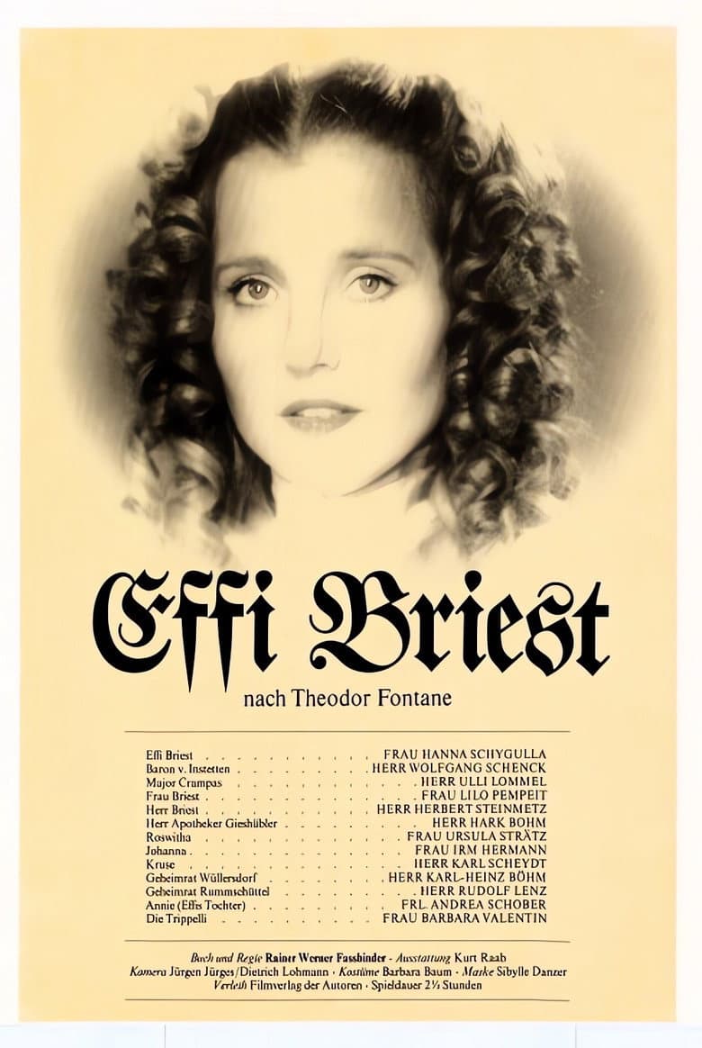 Effi Briest poster