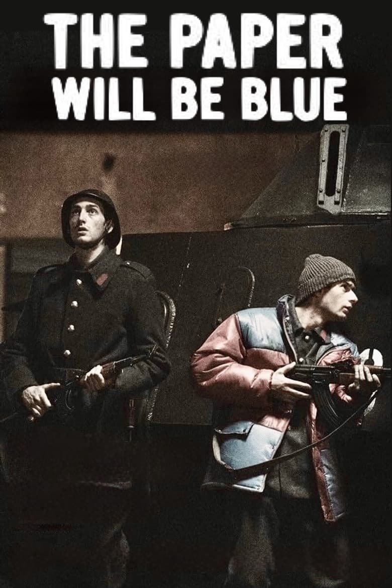 The Paper Will Be Blue poster