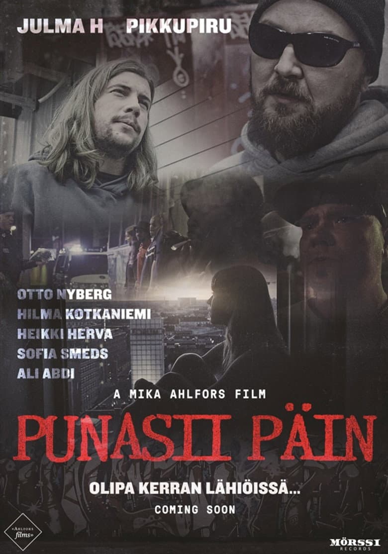Punasii päin poster