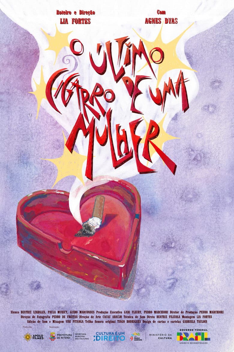 A Woman's Last Cigarette poster