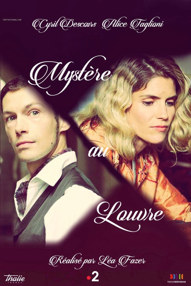 Mystery at the Louvre Museum poster