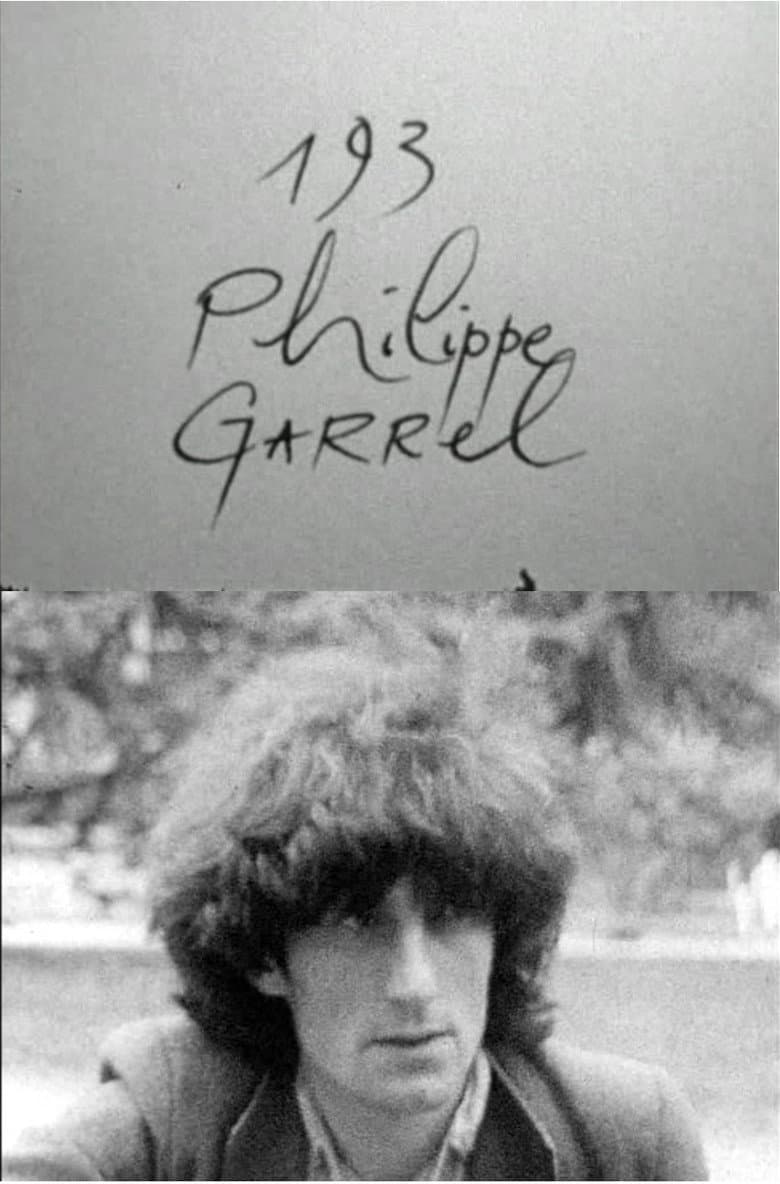 Cinématon N°193 Philippe Garrel poster