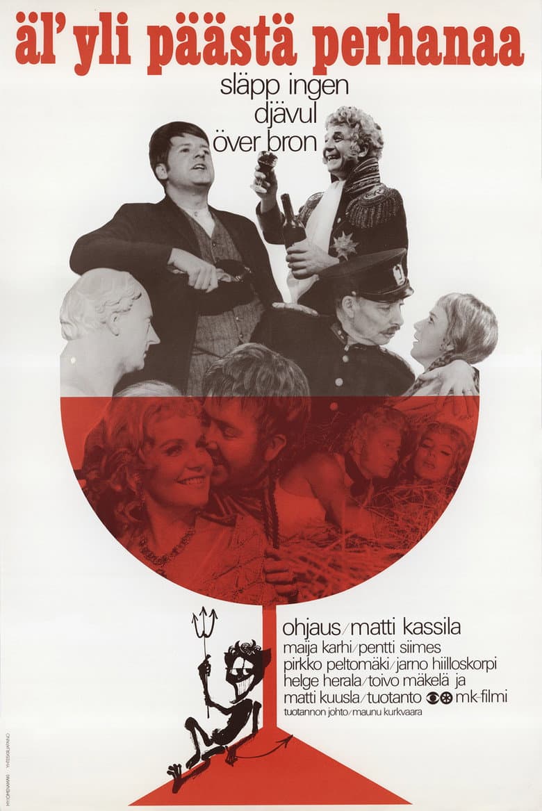 Äl' yli päästä perhanaa poster