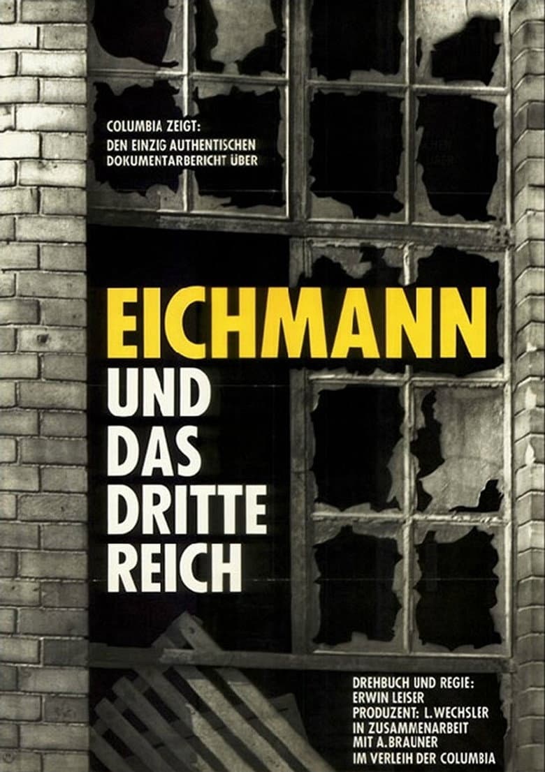 Eichmann and the Third Reich poster