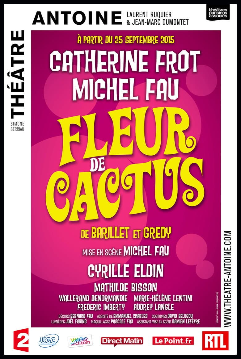 Fleur de cactus poster