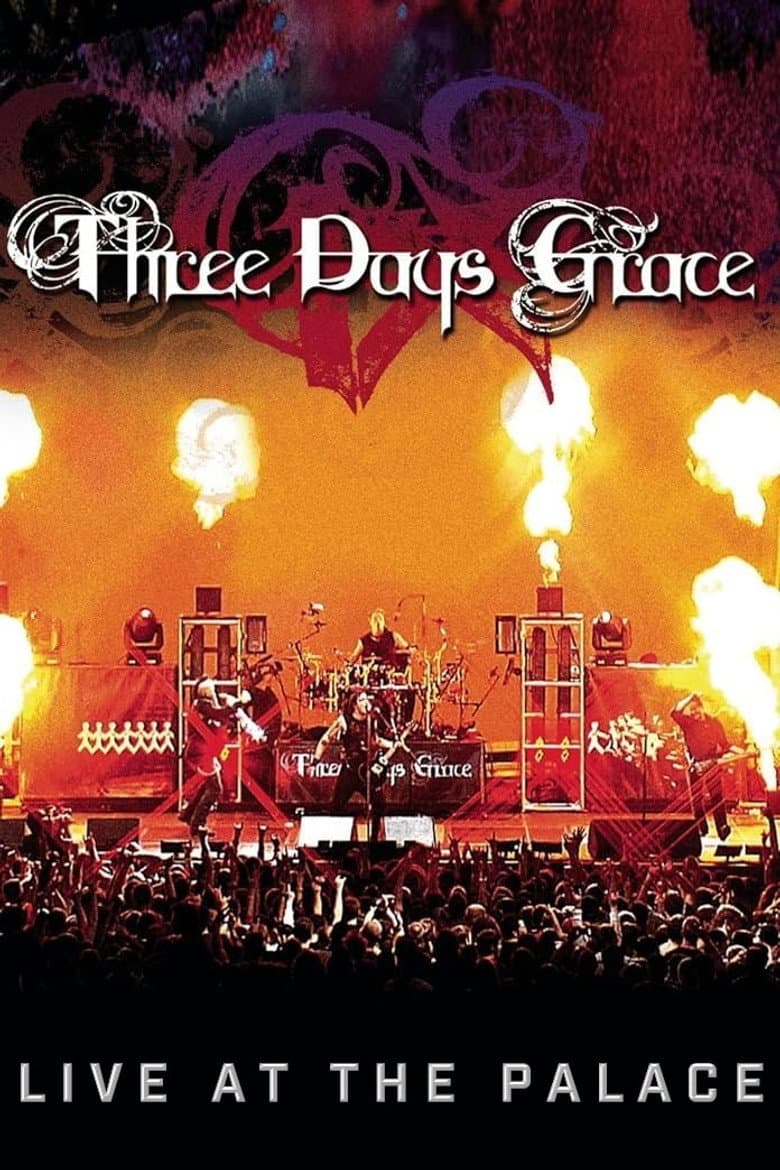Three Days Grace - Live at the Palace poster