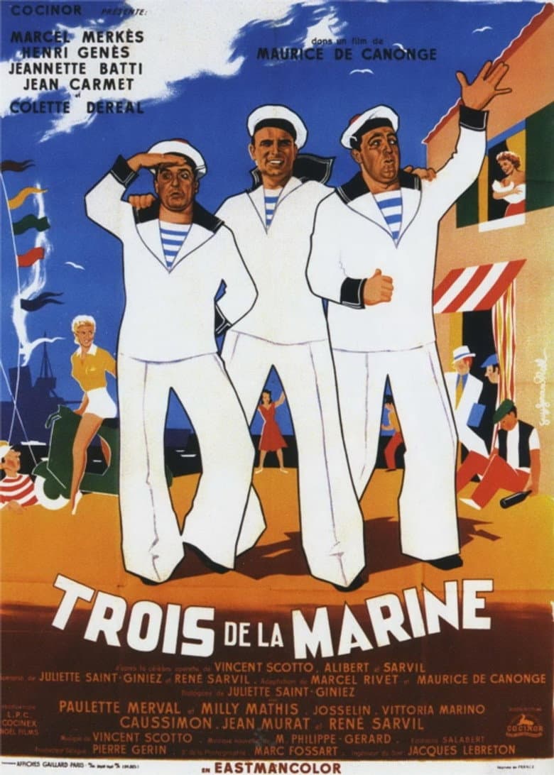 Trois de la marine poster