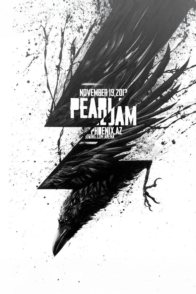 Pearl Jam: Glendale 2013 poster