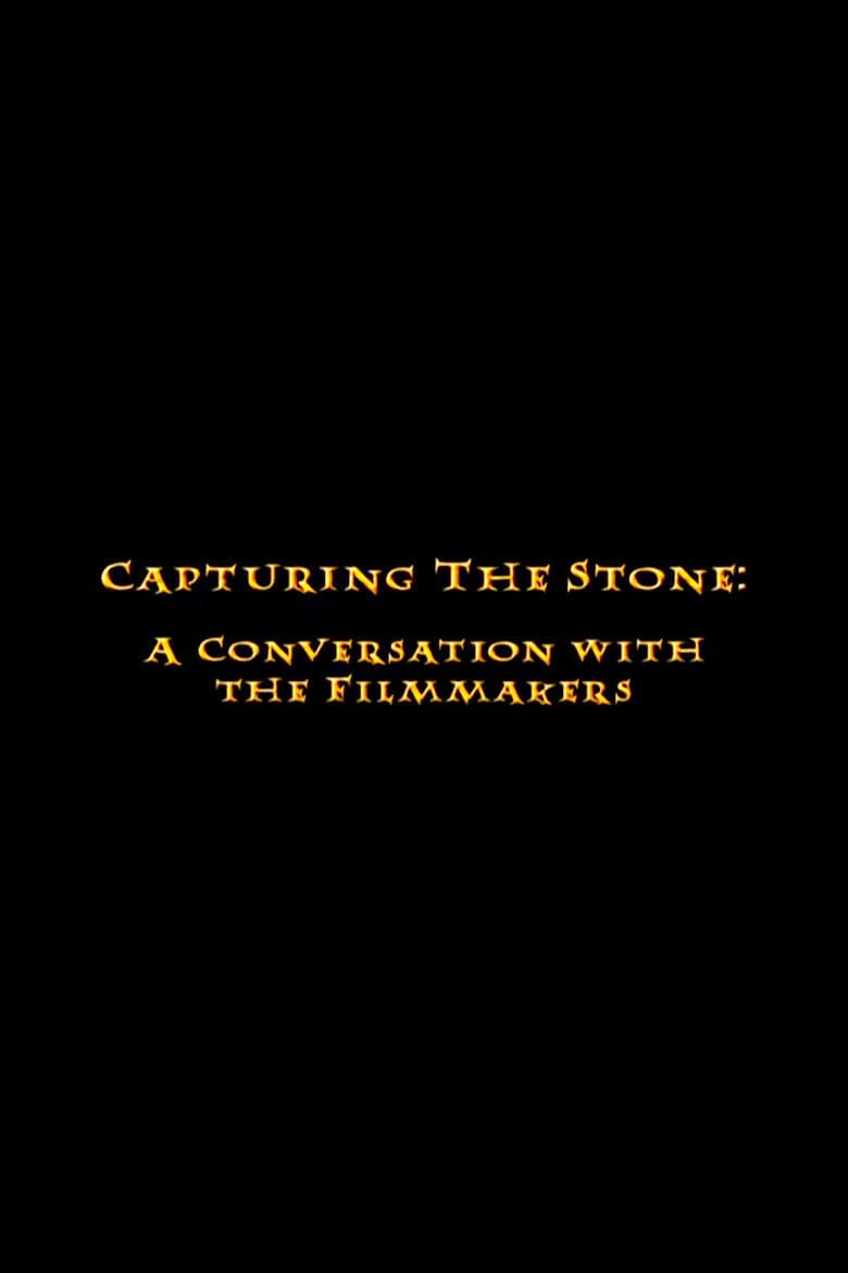 Capturing the Stone: A Conversation with the Filmmakers poster