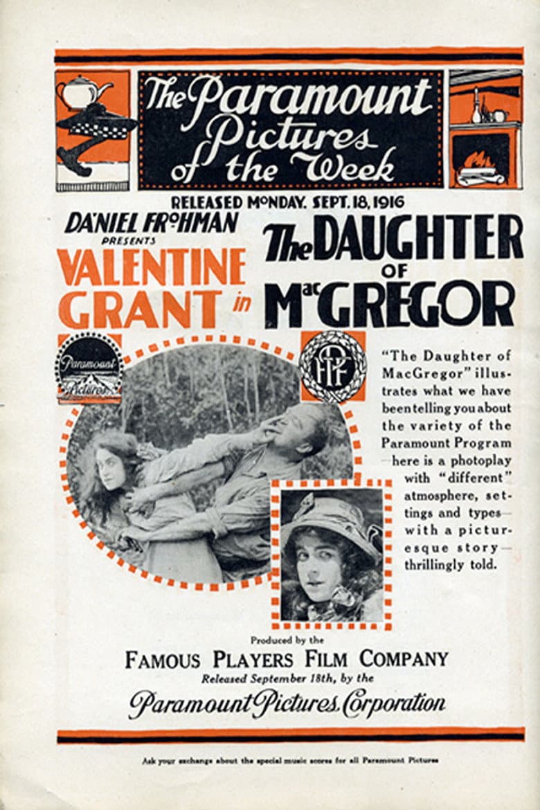 The Daughter of MacGregor poster