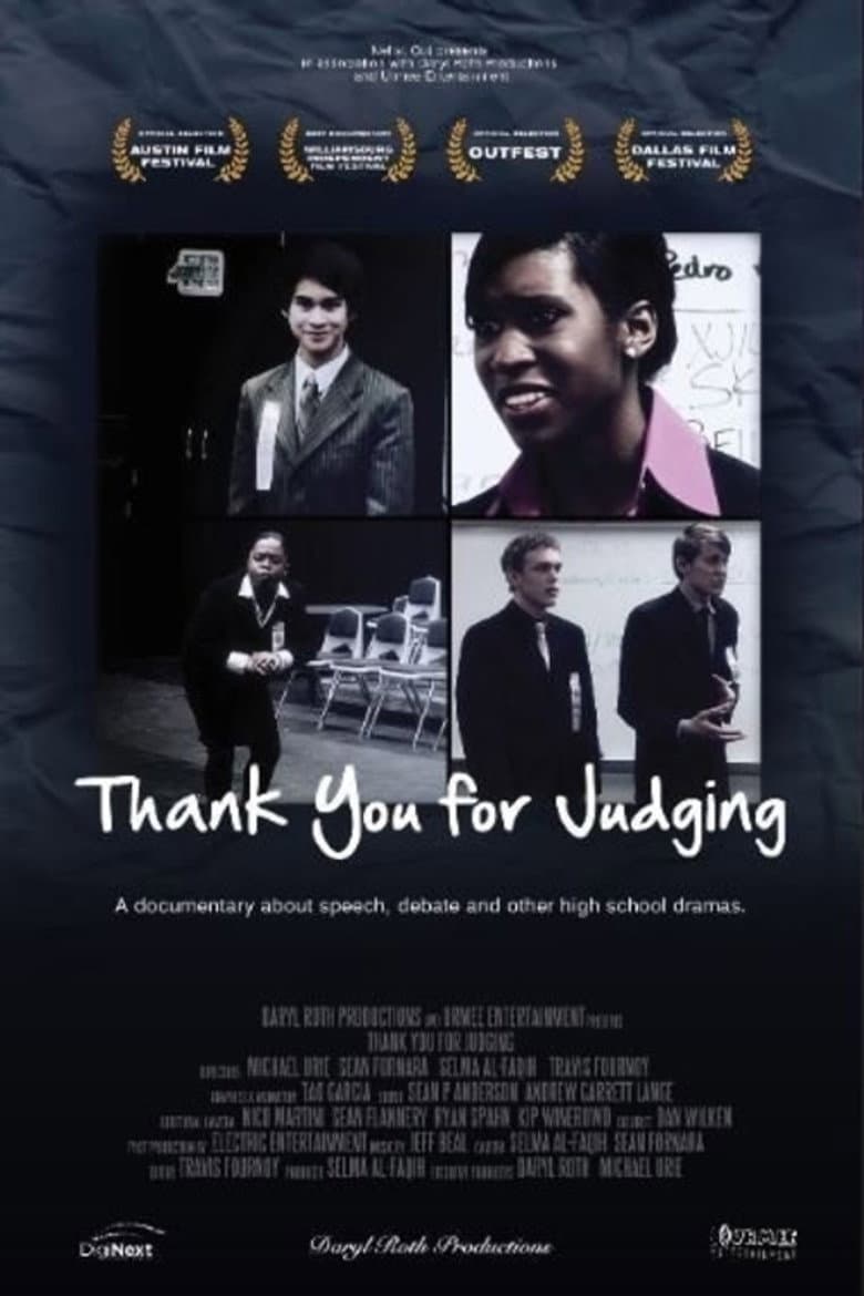 Thank You for Judging poster