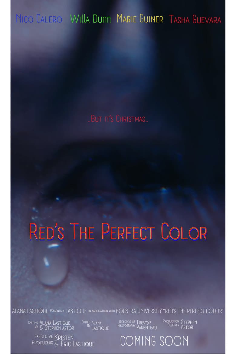 Red's The Perfect Color poster