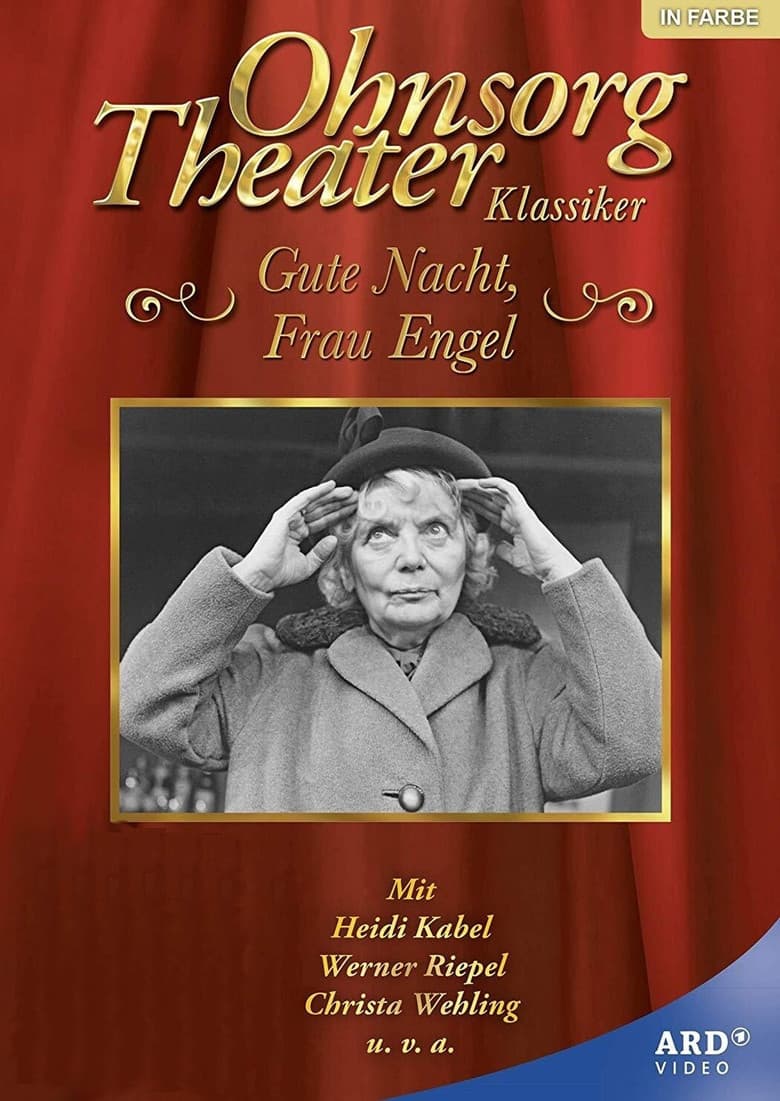 Ohnsorg Theater - Gute Nacht, Frau Engel poster