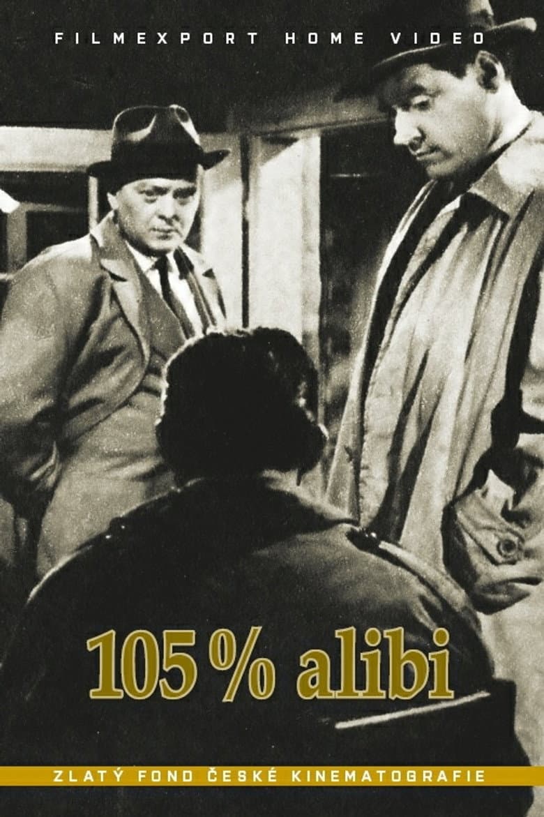 A 105 p.c. Alibi poster