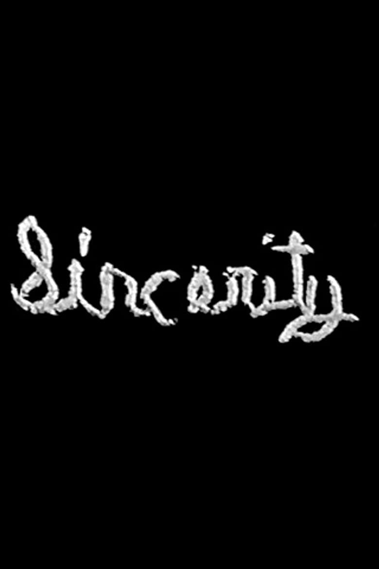Sincerity I poster