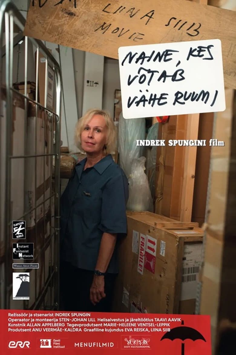 The Woman Who Takes Up Little Space poster