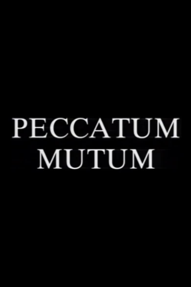 Peccatum Mutum (The Silent Sin) poster