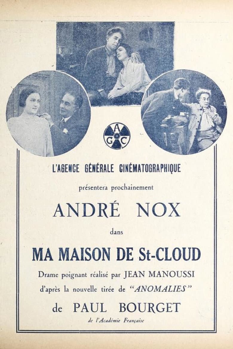 Ma maison de Saint-Cloud poster