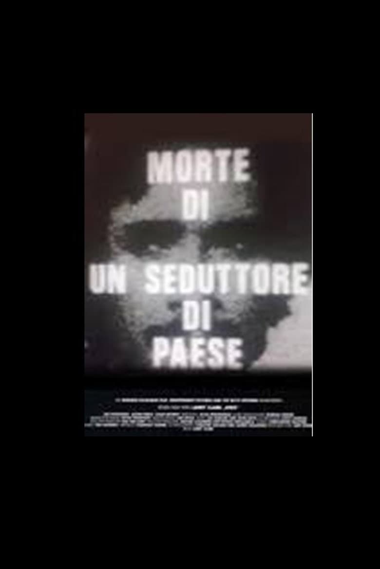 Morte di un seduttore di paese poster