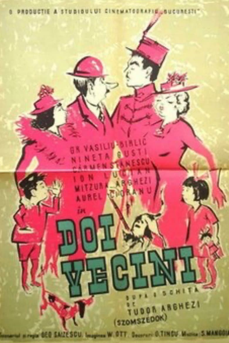 Doi vecini poster