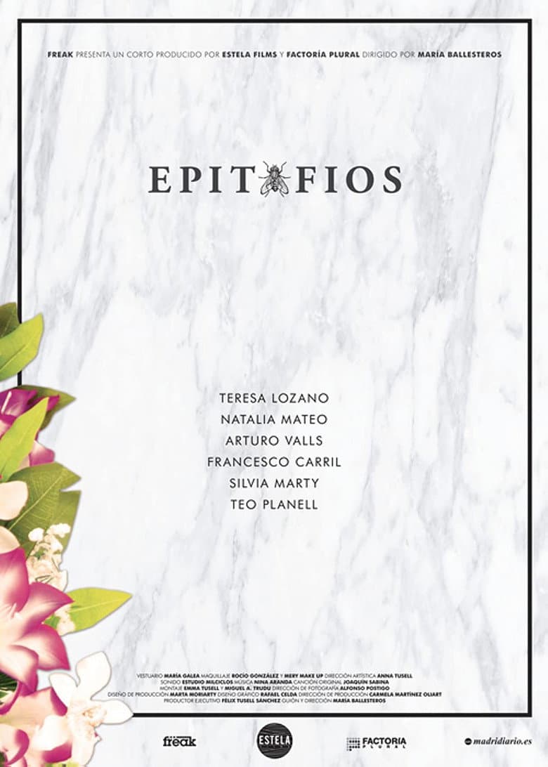 Epitafios poster