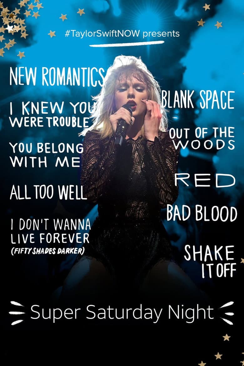 Taylor Swift: Super Saturday Night Show poster